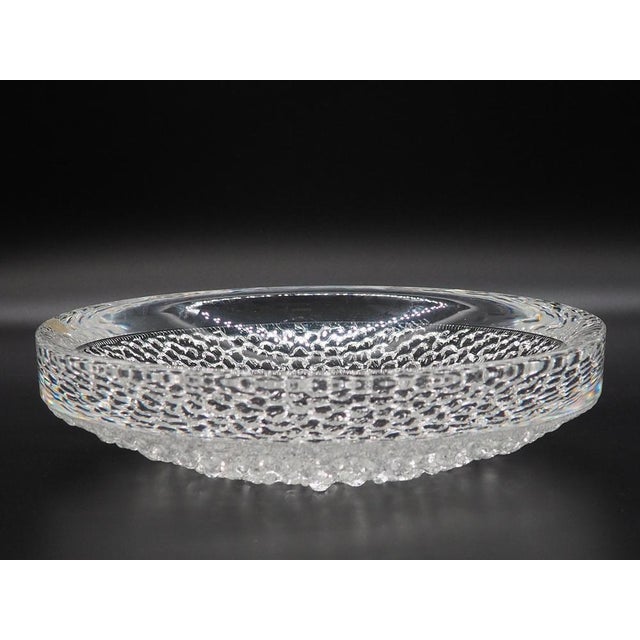 Norwegian Crystal Bowl for Hadeland Norway, 1980s For Sale - Image 6 of 8