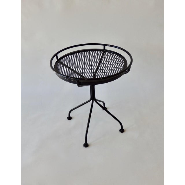 1950s Restored Woodard Wrought Iron and Steel Circular ...