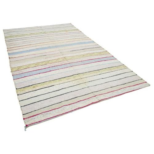 Textile Vintage Turkish Flatweave Kilim Rug For Sale - Image 7 of 7