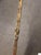 Brass Rare Spanish Shoe Cobbler's Cane With Measuring Shaft, Circa 1860 For Sale - Image 8 of 11