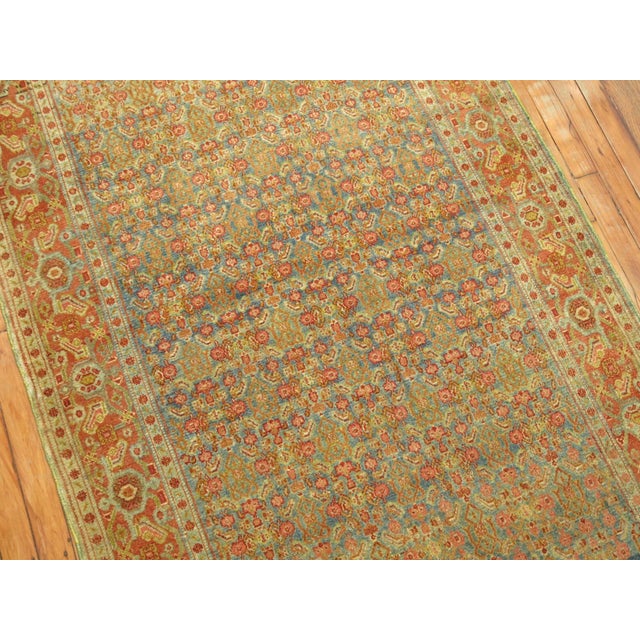 Fine Antique Persian Senneh Long Runner For Sale - Image 9 of 10