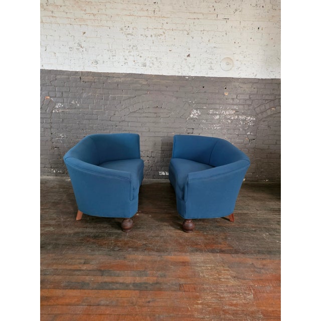 1940s 1940s Curved Asymmetrical Banana Form Sofa For Sale - Image 5 of 18