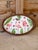 Vintage Coastal Rattan Flamingo Tray With Custom Decoupage Appliqué For Sale - Image 9 of 11