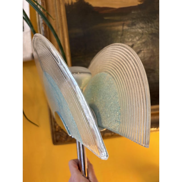 Metal Vintage Floor Lamp in Chrome Plating, 1980s For Sale - Image 7 of 13