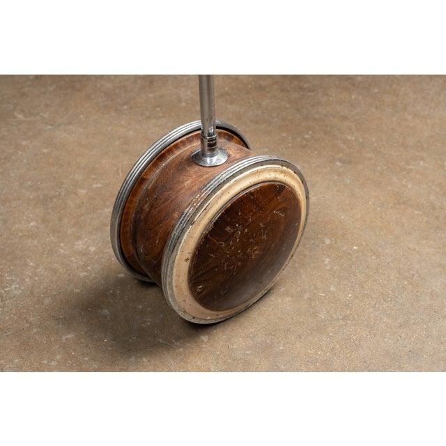 Vintage "Belmet Rollodor" Self-Righting Floor Ashtray For Sale - Image 11 of 12