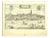 Franz Hogenberg - Map of Nijmegen - Etching - Late 16th Century For Sale