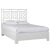 Lattice Back Bed Queen - White For Sale - Image 10 of 10