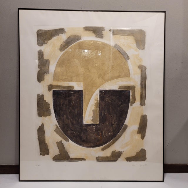 Rafael Canogar, Head, 1987, Etching For Sale - Image 6 of 18
