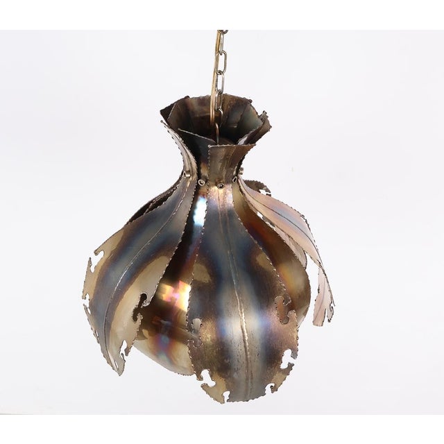 Brass Union Pendant Lamp by Svend Aage Holm Sørensen for Holm Sørensen & Co, 1960s For Sale - Image 6 of 9