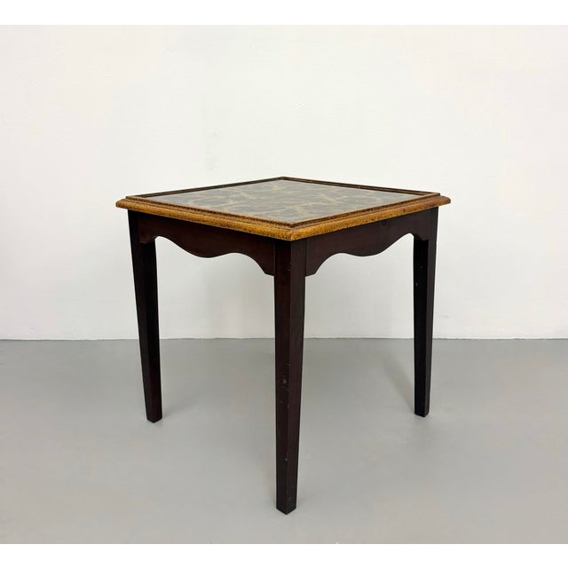 Mid 20th Century Vintage Italian Painted Side Table For Sale - Image 5 of 8
