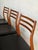1960s Jl Moller Model 78 and 62 Walnut Dining Chairs Set of 6 Denmark Mid-Century Modern 1960s For Sale - Image 5 of 14