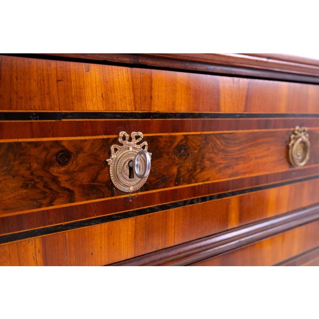 Antique Neo-Classical Chest of Drawers, Germany, 1840 For Sale - Image 13 of 16
