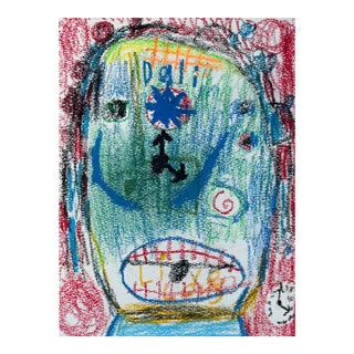 Original Portrait of Salvador Dalí by Matthew Lee For Sale
