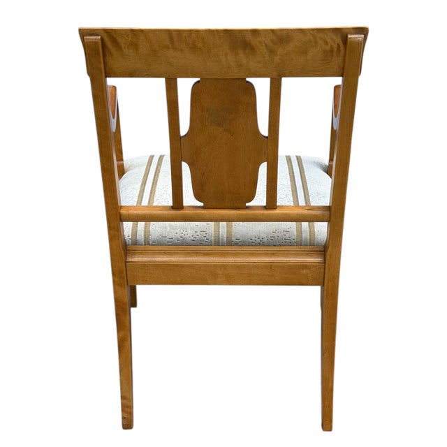 Beige Pair of Antique Austrian Biedermeier Style Arm Chairs For Sale - Image 8 of 8