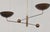 Mid-Century Modern Vintage Hanging Light in Brass, 1960s For Sale - Image 3 of 9