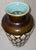Vintage Ceramic Vase with Relief Decoration in Honeycomb Pattern by Übelacker-Keramik, 1970s, in Very Good conditions....