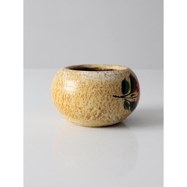 Vintage Mexican Tonala Folk Art Pottery Planter For Sale - Image 4 of 11