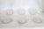 Depression Era Clear Glass Hexagon Plates Etched Floral Design 6pc Set 4852b For Sale - Image 10 of 11