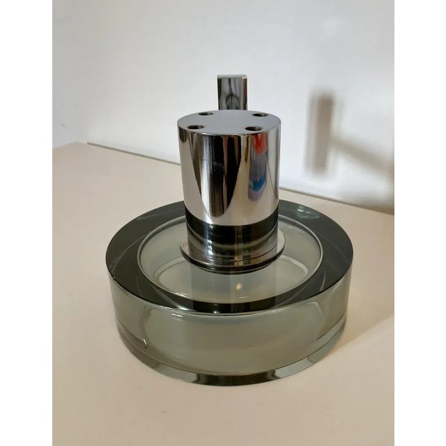 Murano Glass Sconce attributed to Flavio Poli for Seguso, 1960s For Sale - Image 3 of 9