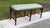 Ornamental & Decorative Materials Custom Upholstered Faux Bamboo Bench For Sale - Image 7 of 9