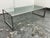 Postmodern In the Style of Leon Rosen for Pace Collection Chrome + Glass Coffee Table For Sale - Image 3 of 12