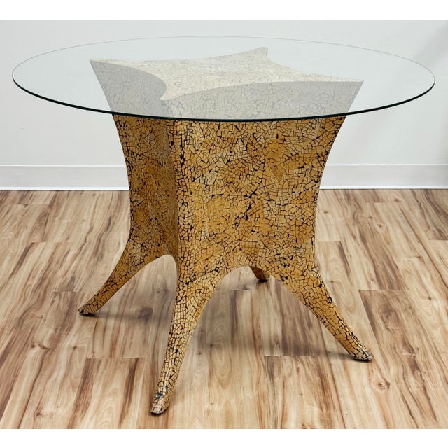Vintage Tessellated Dining Table and Four (4) Chairs For Sale - Image 11 of 15