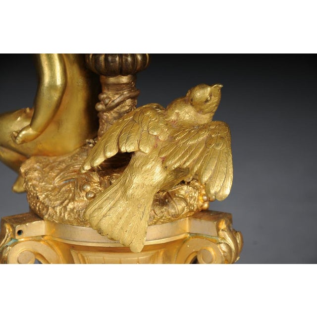 Louis XV Napoleon III Salon Floor Lamp, Paris, France, 1880s For Sale - Image 10 of 18