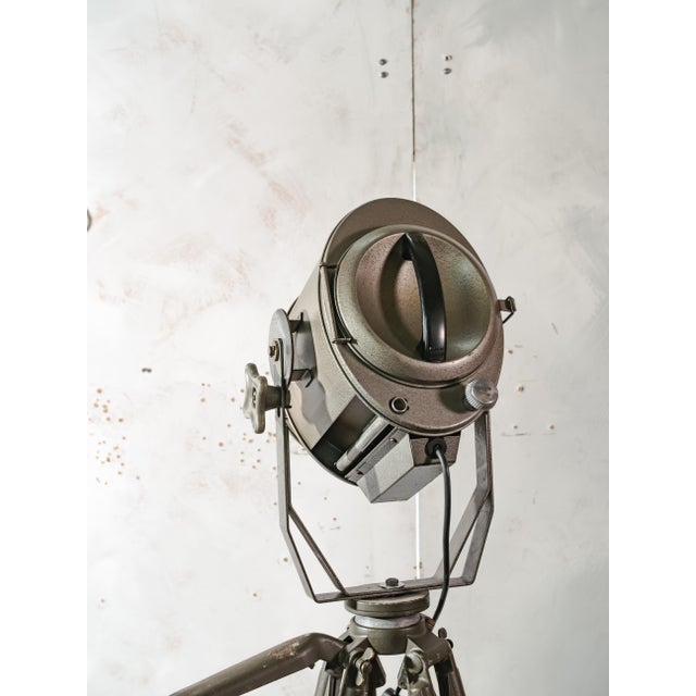 Industrial Theater Spotlight Floor Lamp from ADB, Belgium, 1960s For Sale - Image 10 of 15