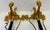 Gold Pair of 19th Century Empire Candelabras With Bird Finials For Sale - Image 8 of 12