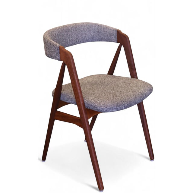 Teak Armchair in Hallingdal 65 Upholstery by Thomas Harlev for Farstrup Møbler, Denmark, 1960s, Set of 2 For Sale - Image 16 of 18