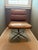Vintage 1978 Eames Aluminum Group Soft Pad Side Chair in a beautiful distressed Equipped with a 4-star base and stationary...