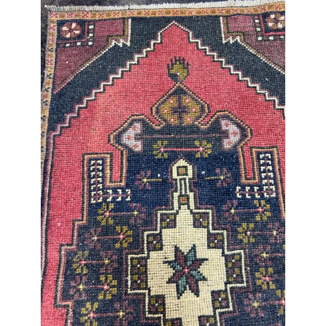 Contemporary Turkish Yastik Rug 1'8" x 3'4" For Sale - Image 3 of 5