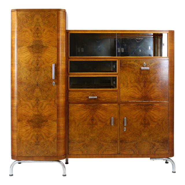 Bauhaus Office Cabinet by Robert Slezak for Slezak, Czechoslovakia, 1930s For Sale