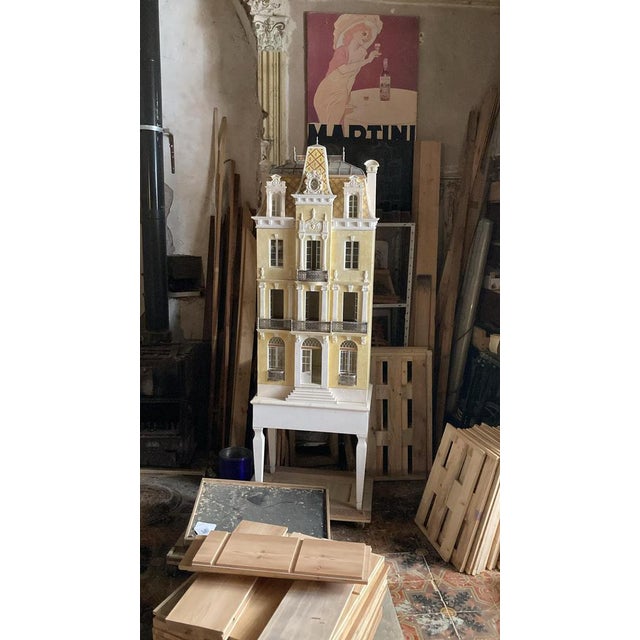 Metal Second Empire Dollhouse Yet Unnamed Eric Lansdown 2025 Gabian France For Sale - Image 7 of 12