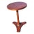 1980s Pedestal Accent Table Wine Table For Sale