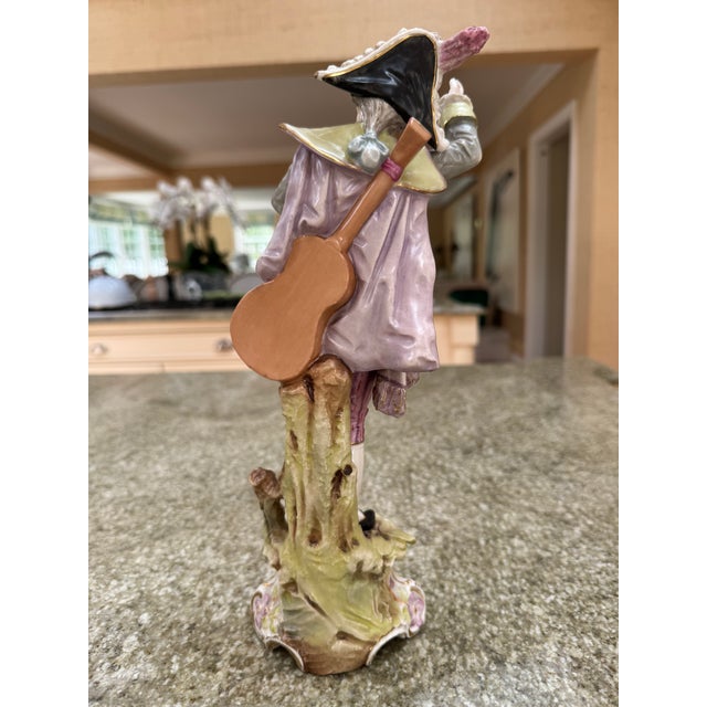 Traditional Pair of Late 19th Century Porcelain Figures Royal Dux Bohemia Czechoslovakia For Sale - Image 3 of 8