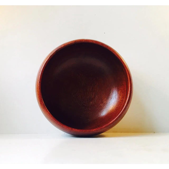 Mid-Century Large Danish Teak Bowl from Kay Bojesen, 1950s For Sale - Image 10 of 13