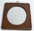 1976 Walnut Wood Belart Inc. Masterpiece Collection Hallway Wall Mirror Mid-Century Modern For Sale - Image 11 of 14