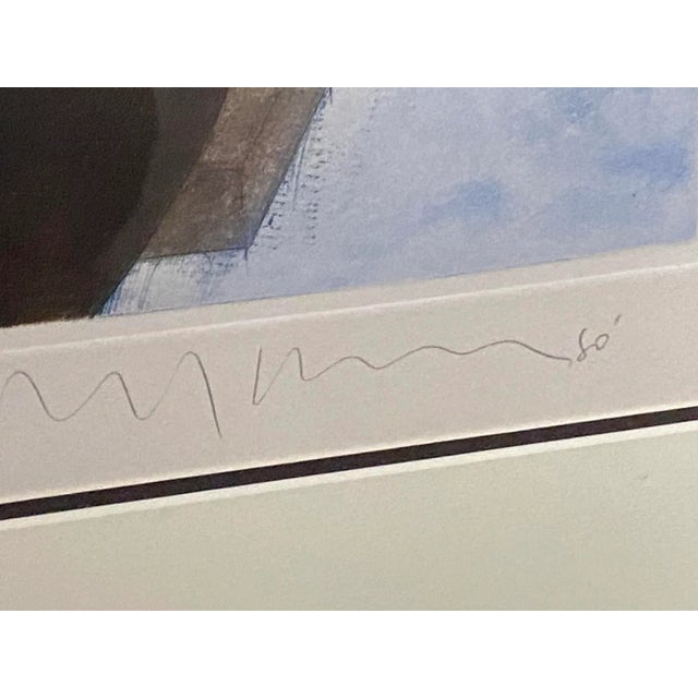 Contemporary 1980 Figurative Framed Lithograph Mother and Child "Joy" For Sale - Image 3 of 11