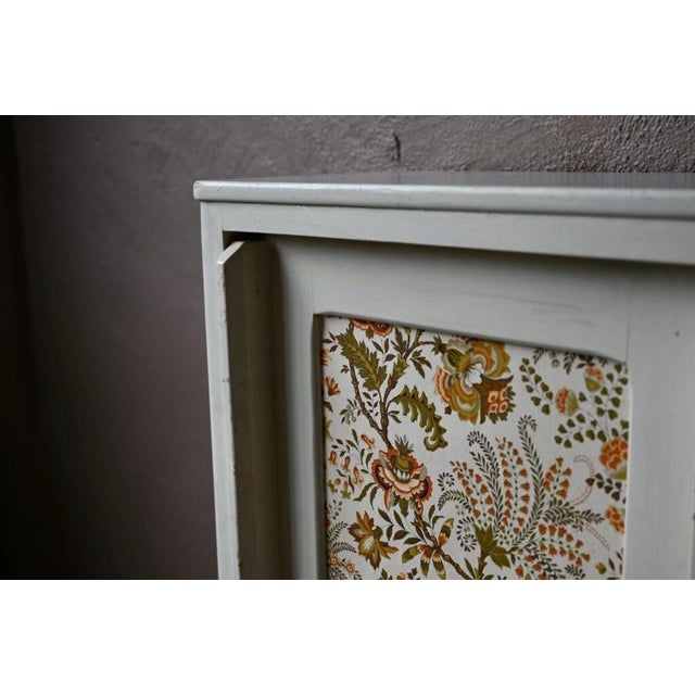 Vintage Bohemian Highboard Chest of Drawers with Sliding Doors, 1950s For Sale - Image 10 of 18