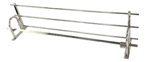 Bauhaus Chrome Wall Rack