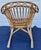 Vintage Franco Albini Style Safari Bent Rattan Rocking Chair For Sale - Image 4 of 10