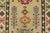Green Kazak Runner 2’10” X 8’1” Green Wool Tribal Hand-Knotted Oriental Rug For Sale - Image 8 of 13