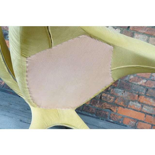 Textile Pop Art Wingback Lounge Chair from Roche Bobois, 1960s For Sale - Image 7 of 13