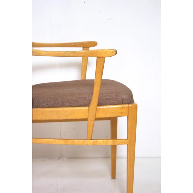 Wood Set of Armchairs by Carl Malmsten for Afor Mobelfabrik For Sale - Image 7 of 9