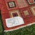 Vintage Hand-Knotted Pakistani Gabbeh Wool Textile Art Rug For Sale - Image 10 of 12