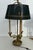 19th Century French Bouillotte Table Lamp Gilt Brass Tole Shade For Sale - Image 10 of 10