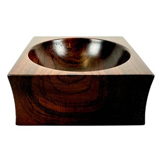 Mid-Century Modern Danish Rosewood Bowl, 1960s For Sale