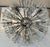 Original retail $3620, timeless Myran Allan Luxury Lighting Mid-Century Modern Style Chrome Plated Sputnik Chandelier,...