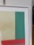 French Artist Patrice Bertin Female Composition Oil on Canvas Custom Wood Floating Frame Signed For Sale - Image 9 of 11